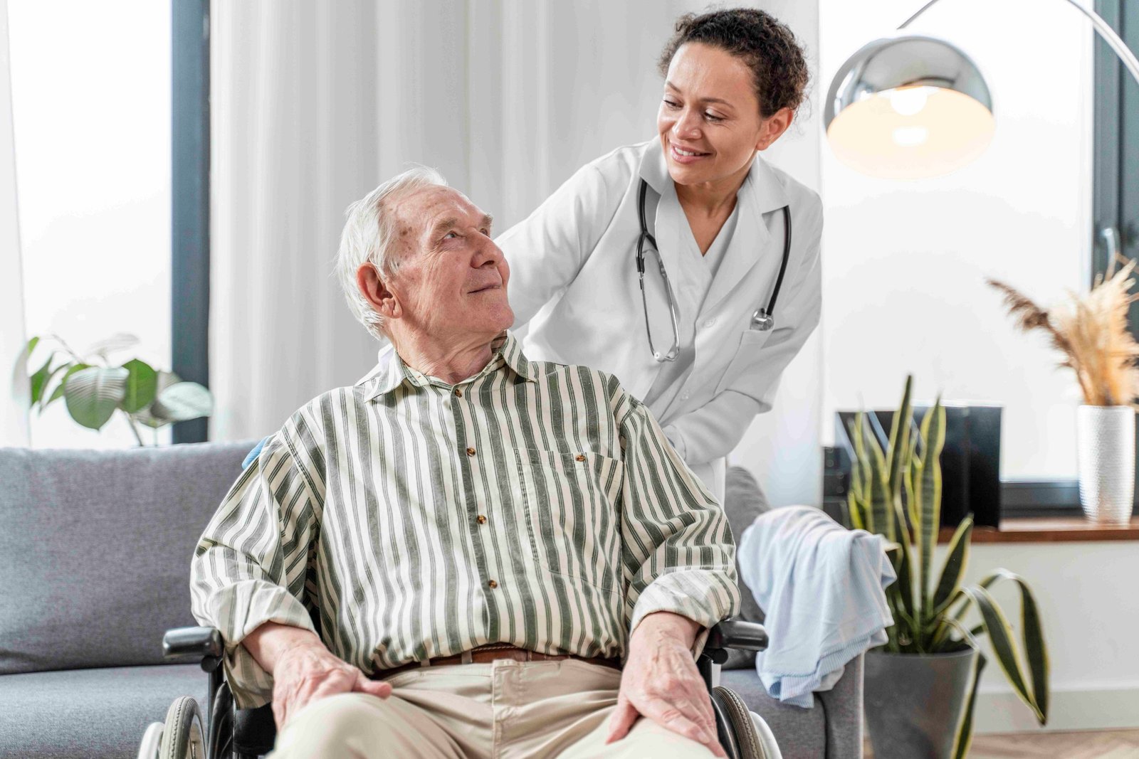 A transparent and reassuring home care conversation